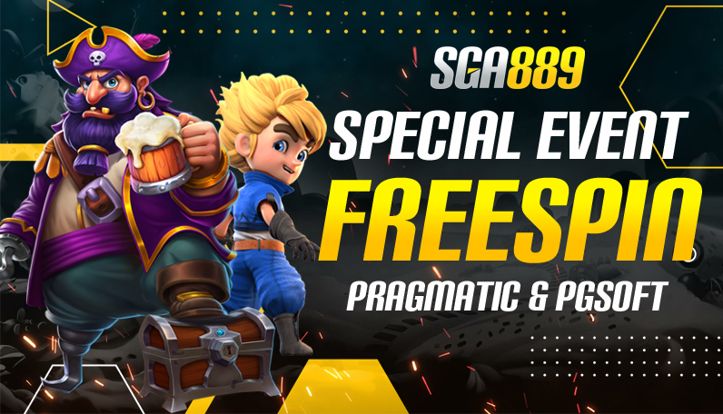 EVENT FREESPIN PRAGMATIC & PG SOFT SGA889