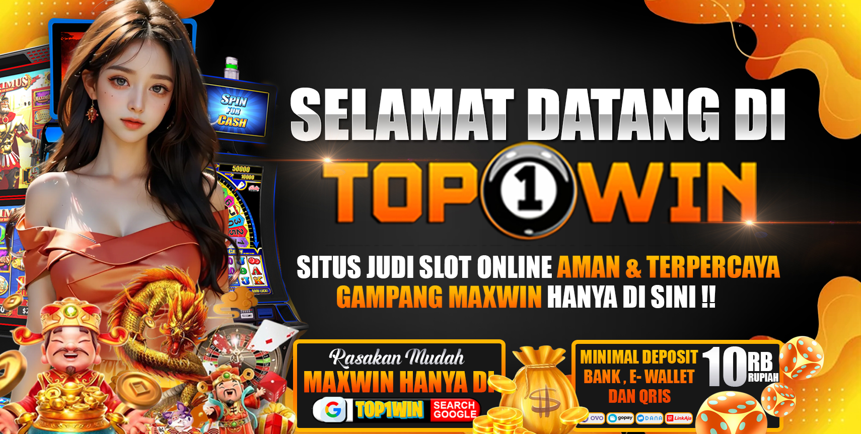 SELAMAT DATANG DI SITUS TOP1WIN