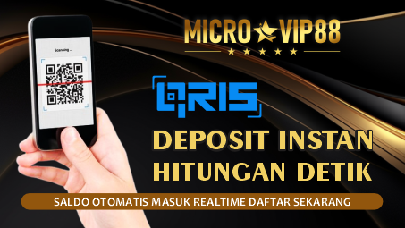 Deposit QRIS MICROVIP88